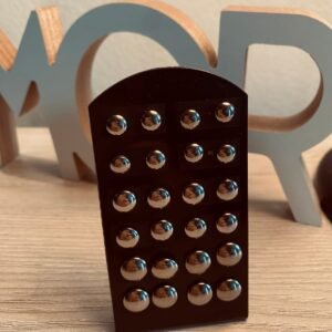 AROS MEDIA BOLITA DE ACERO QUIRÚRGICO DISTINTOS TAMAÑOS