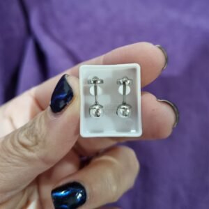 ABRIDORES CON PERLA ENGARZADA TAMAÑO MEDIANO